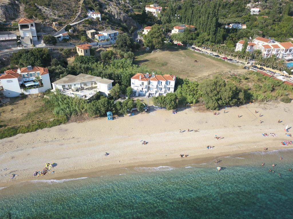 Pano sto Kyma Studios Plomari Esterno foto